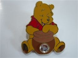 Disney Trading Pin 10864 12 Months of Magic - Birthstone Pooh (Diamond/April)
