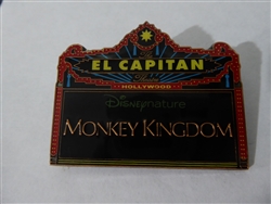 Disney Trading Pin  108754 DSSH - Monkey Kingdom Marquee