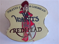 Disney Trading Pin 108798 DLR - Pirates of the Caribbean - We Wants the Redhead