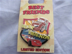 Disney Trading Pin 109084 2015 Best Friends - Lightening McQueen & Tow Mater