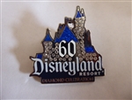 Disney Trading Pin 109193 DLR - Diamond Celebration Event - 60th - Jeweled Castle Pin