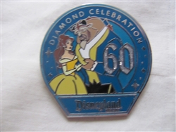 Disney Trading Pin 109317 DLR - 60th Diamond Celebration - Disney Girls Mystery Pack - Belle and Beast