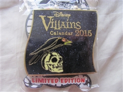 Disney Trading Pin 109490 DSSH - Evil Queen & Raven (Crow) Calendar - April 2015