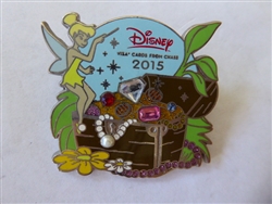 Disney Trading Pins 109772 Disney Visa Card Member 2015 Tinkerbell Treasure Chest