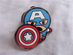 Disney Trading Pin 109954 Marvel Kawaii Art Collection Mystery Pouch - Captain America only