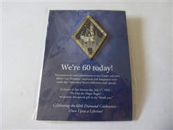 Disney Trading Pin 109989 DLR - Cast Member- 60th commemorative pin