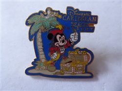 Disney Trading Pin  110 WDW - Caribbean Beach Resort (Pirate Mickey Mouse)