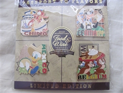 Disney Trading Pin 110310 EPCOT Food and Wine 2015 Pin Set