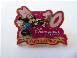 Disney Trading Pins 11051 DLP - 10 Years Happy Birthday (Minnie)