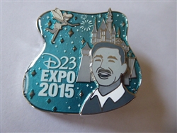 Disney Trading Pin 110563 D23 Expo 2015 - Walt's Kingdom Pin