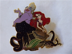 Disney Trading Pin 110678 Disney Store - Fairytale Designer Collection: Heroes and Villains - Ariel/Ursula