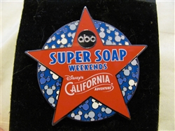 Disney Trading Pin 11084 DCA - Super Soap Weekends 2002 (Logo)