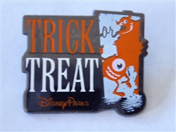 Disney Trading Pin 110847 Halloween 2015 - Trick or Treat Disney park with Mike and Sulley