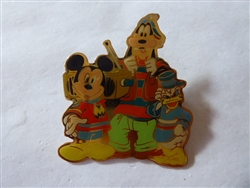 Disney Trading Pin 11103 Mickey, Goofy, Donald with Boom Box Radio (Large)