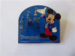 Disney Trading Pin  111317 JCB - Mickey Mouse - 60th Diamond Celebration - Disney Card Club 2015 - Japan Credit Bureau