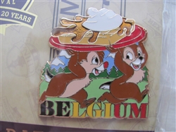 Disney Trading Pin  111547 EPCOT Food & Wine 2015 Pin Set Chip 'n Dale Only