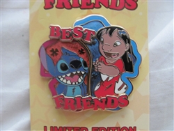 Disney Trading Pin 111550 Lilo and Stitch Best Friends 2 Pin Set