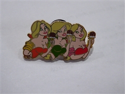 Disney Trading Pin 111612 DSSH - Pin Trader Delight PTD - Claudette, Laurette, and Paulette (the Bimbettes)