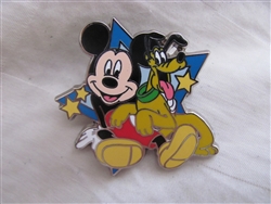 Disney Trading Pin 111705 Mickey & Pluto Star