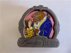 Disney Trading Pins  111748 September 2015 Park Pack Beauty and the Beast Silver Frame / Pink Background