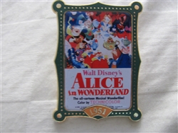 Disney Trading Pin 11176 12 Months of Magic - Movie Poster (Alice in Wonderland)