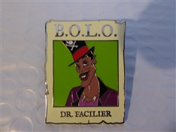 Disney Trading Pin 111781 Cast Exclusive - Disney Villains - Be On the Look Out - B.O.L.O. - Dr Facilier