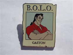 Disney Trading Pins 111783     Cast Exclusive - Disney Villains - Be On the Look Out - B.O.L.O. - Gaston