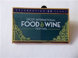 Disney Trading Pin 111934     EPCOT Food & Wine 2015 Discovery Sampler Package GWP