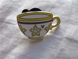 2015 Hidden Mickey Mad Tea Party Cups - Yellow