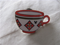 Disney Trading Pin 111946 DLR - 2015 Hidden Mickey Mad Tea Party Cups - Red