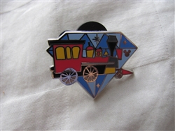 Disney Trading Pin 111947 DLR - 2015 Hidden Mickey Diamond Attractions - Railroad Train Engine