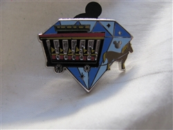 Disney Trading Pins 111948 DLR - 2015 Hidden Mickey Diamond Attractions - Horse Drawn Streetcar