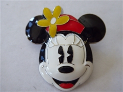 Disney Trading Pin 111977 DLP - Sculpted Minnie Head With Red Hat