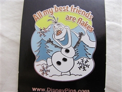 Disney Trading Pins 112058 Olaf - All My Best Friends are Flakes