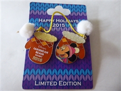 Disney Trading Pins 112095     WDW - Holiday Mitten Resort Collection 2015 - Caribbean Beach Resort