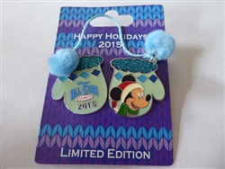 Disney Trading Pins 112098     WDW - Holiday Mitten Resort Collection 2015 - All-Star Resort