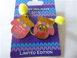 Disney Trading Pins 112100     WDW - Holiday Mitten Resort Collection 2015 - Hilton Head Resort