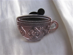 DLR - 2015 Hidden Mickey Mad Tea Party Cups - Silver Chaser