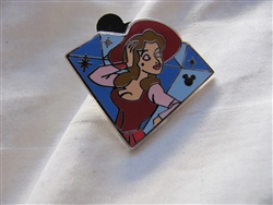 Disney Trading Pins 112222 DLR - 2015 Hidden Mickey Diamond Characters - Pirates Red Head