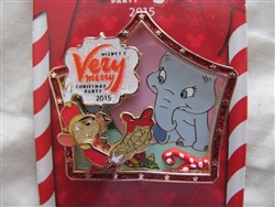 Disney Trading Pin 112314 WDW - MVMCP 2015 - Tiered Set - Dumbo and Timothy