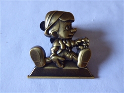 Disney Trading Pin 112579 WDW - Annual Passholder – Gold Statue Pinocchio