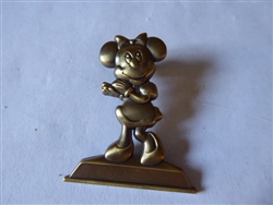 Disney Trading Pin  112580 WDW - Annual Passholder – Gold Statue Minnie