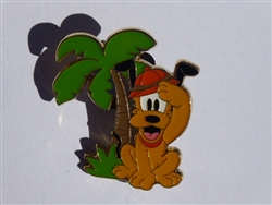 Disney Trading Pins 113109 TDS - Arabian Coast Games - Winter 2015 Palm Trees - Pluto