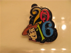 Disney Trading Pin 113165 2016 Dated Booster - Woody only