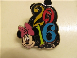 Disney Trading Pin 113170 2016 Dated Booster - Minnie only