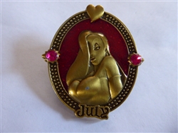 Disney Trading Pin 113672 Birthstone - July 2016 - Jessica Rabbit