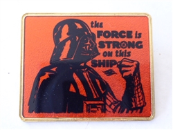 Disney Trading Pin 113688 DCL - Star Wars Day At Sea - Darth Vader - The Force is Strong