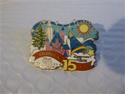 Disney Trading Pin 113955 Cast Exclusive- Celebrating 15 years Disney's Grand Californian and Downtown Disney