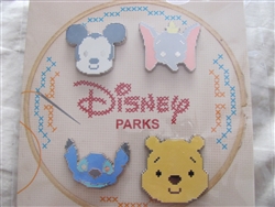 Disney Trading Pin 113972 Cross Stitch Booster Pack