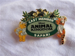 Disney Trading Pin 114: Cast Member - Animal Kingdom Safari (Pooh & Tigger)